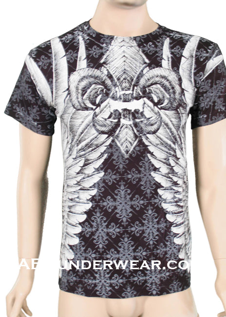 Mens Designer Royal Flight T-Shirt