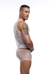 Mens Euro Mesh Squarecut Boxer -Closeout-Go Software-ABC Underwear