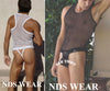Men's Fishnet Grabber Thong-nds wear-ABC Underwear