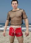 Mens Fishnet Shirt 2 Lengths-NDS Wear-ABC Underwear