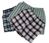 Mens Flannel Boxer Shorts -Closeout-Pride USA-ABC Underwear
