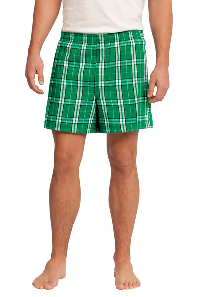 Mens Flannel Boxers with Faux Fly - BLOWOUT SALE!