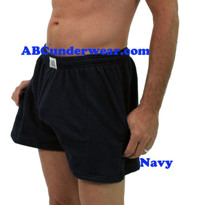 Mens Fleece Gym Short - Original Shorter Version by LOBBO - BLOWOUT !