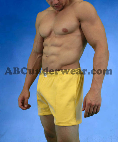 Mens Fleece Gym Short - Original Shorter Version by LOBBO - BLOWOUT !