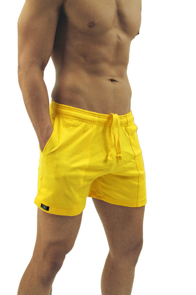 Men's Fleece Gym Short by LOBBO, Workout Shorts-LOBBO-ABC Underwear