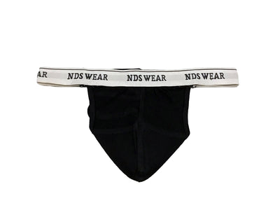 Exclusive SALE!: NDS Wear Men's Stretch Cotton Brazilian Thong in Black