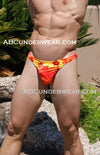 Men's Hawaiian Sunset Wonder Thong - Limited Stock Clearance-Male Power-ABC Underwear