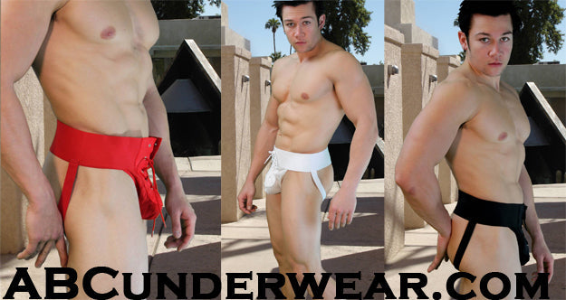 Mens Lace-up Jockstrap Odysseus Roman Tie Jock by NDS Wear - Blowout Sale