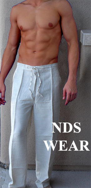 Men's Linen Pants -Closeout