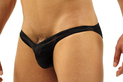 Mens Low-rise Exposed Butt Bikini Brief -Closeout-ABC Underwear-ABC Underwear