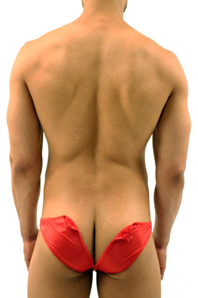 Mens Low-rise Exposed Butt Bikini Brief -Closeout-ABC Underwear-ABC Underwear