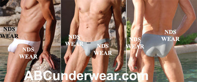 Mens Microfiber Pouch Bikini - Closeout-NDS Wear-ABC Underwear