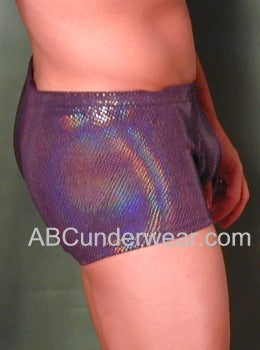 Men's Midcut Hologram Swimsuit