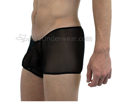 Mens Neo Sexy Mesh Trunk See-thru Underwear - BLOWOUT SALE!