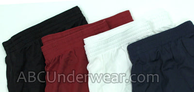 Mens Nylon Tricot Boxer Underwear Short - Clearance-LOBBO-ABC Underwear