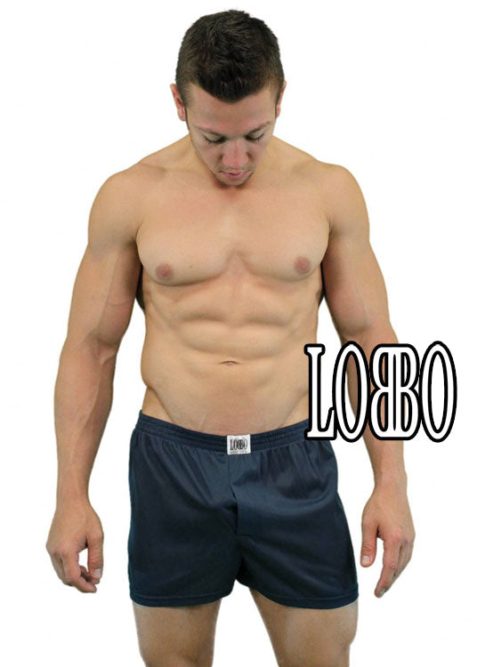 Mens Nylon Tricot Boxer Underwear Short - Clearance