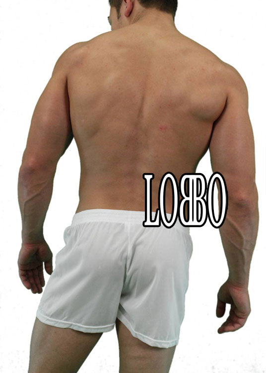 Mens Nylon Tricot Boxer Underwear Short - Clearance