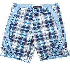 Men's Plaid Board Shorts
