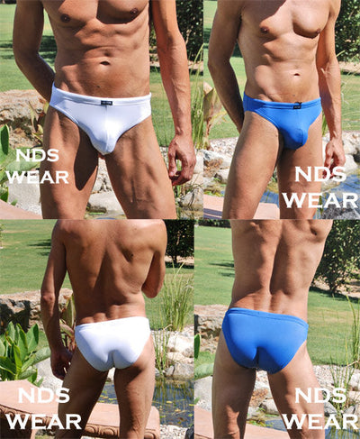 Mens Puerto Nuevo Drawstring Bikini Swimsuit - Closeout-NDS Wear-ABC Underwear