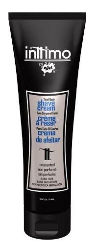 Men's RASH FREE Total Body Shave Cream 2.8oz Tube