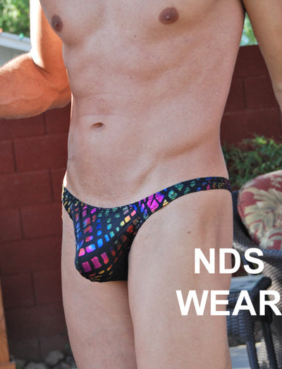 Men's Rainbow Snake Thong - Limited Stock Clearance-NDS Wear-ABC Underwear