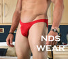 Men's Red Bikini Brief by NDS Wear-NDS Wear-ABC Underwear