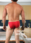 Men's Red Bikini Brief by NDS Wear - BLOWOUT SALE!