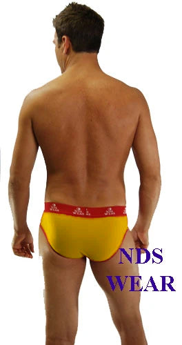 Mens Ribbed Colors Brief -Closeout-NDS WEAR-ABC Underwear