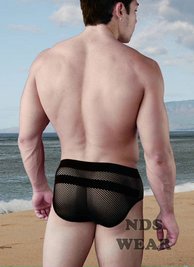 Mens Seamless Microfiber Mesh Underwear - Closeout-NDS Wear-ABC Underwear