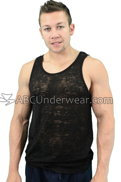 Mens Sexy Burnout Tank Top-NDS Wear-ABC Underwear
