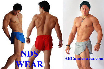 Men's Sexy Side Split Short by NDS WEAR - BLOWOUT SALE!