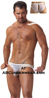 Mens Sheer Back Door Brief -Closeout-California Muscle-ABC Underwear