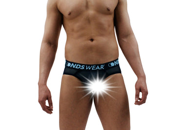 Men's Sheer Black Jock String Thong - BLOWOUT SALE!