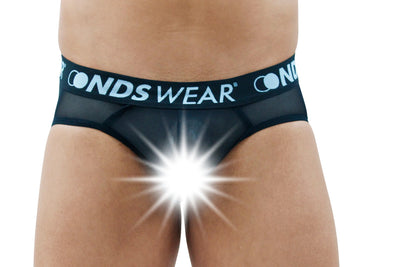 Men's Sheer Black Jock String Thong - BLOWOUT SALE!