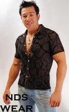 Men's Sheer Snap Front Eclipse Shirt by NDS Wear - BLOWOUT SALE!