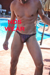 Men's Shimmering Red Night Thong - A Stylish Addition to Your Intimate Collection-NDS WEAR-ABC Underwear