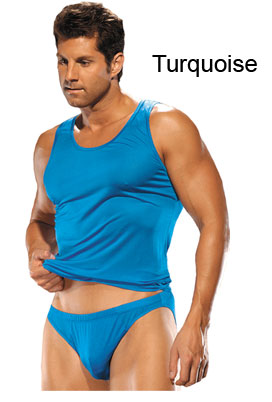 Men's Silk Tank Top-Magic Silk-ABC Underwear