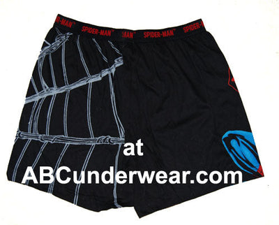 Men's Spiderman Boxers Large-ABC Underwear-ABC Underwear