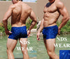 Men's Squarecut Print Swimsuit-Mens swimwear-ABC Underwear