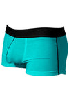 Mens Stretch Cotton Pouch Trunk Underwear - Blue Atoll - BLOWOUT SALE