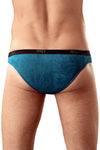 Mens Stretch Suede Bikini Brief Underwear Clearance-Male Power-ABC Underwear