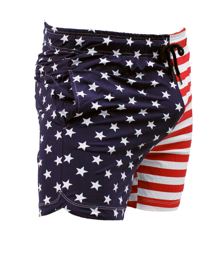 Mens Swim Trunk Lined Shorts with Pockets By Neptio