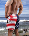 Mens Swim Trunk Lined Shorts with Pockets By Neptio-NEPTIO-ABC Underwear
