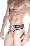 Men's Thong with Paintbrush Stroke Design by NDS Wear®-NDS Wear-ABC Underwear