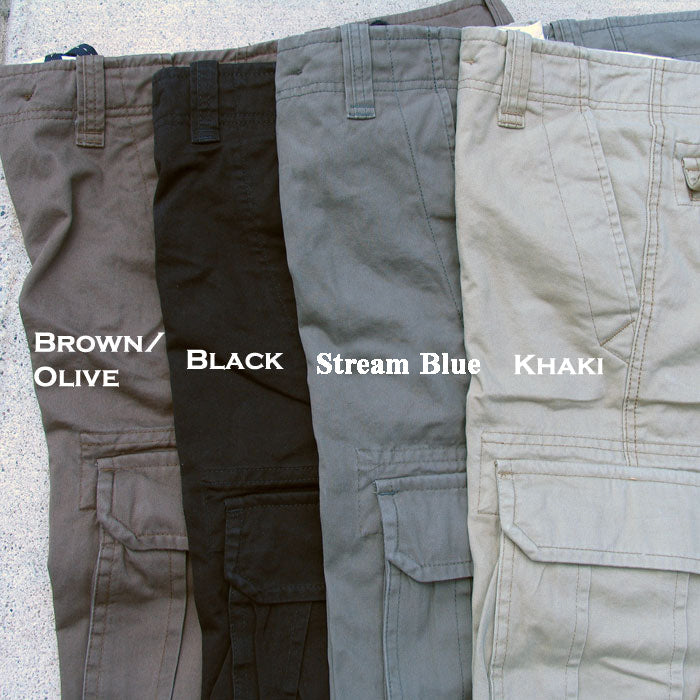 Men's Twill Cargo Shorts