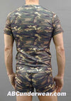 Microfiber Camouflage T-Shirt-nds wear-ABC Underwear