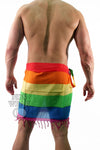 Mini Rainbow Sarong Unisex - Gay Pride Wear BLOWOUT SALE!