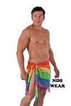 Mini Rainbow Sarong Unisex - Gay Pride Wear BLOWOUT SALE!