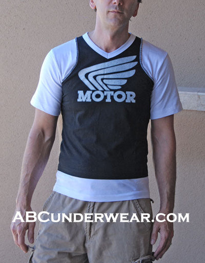 Motor T-Shirt Large Clearance-ABCunderwear.com-ABC Underwear