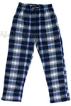 Mountain Cabin Plaid Fleece Pajama Pants -Calm Night-abcunderwear-ABC Underwear